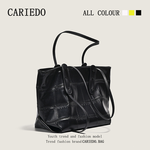 CARIEDO原创设计大包包2023潮简约托特包手提包大容量单肩包