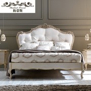 厂新古典(新古典)床，家具全实木床美式床欧式床，双人床18米法式床复古做销