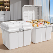收纳箱家用户外收纳衣服高盖整理箱，塑料储物箱整理箱子车载周转箱