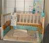 定制婴儿床bb床护栏，加高儿童床栏增高宝宝防护栏实木加高围栏杆
