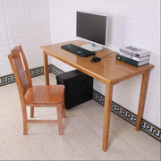 楠竹笔记本电脑桌办公桌家用写字台现代简约书桌卧室简易写字桌子