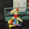 欧洲单可爱长颈鹿公仔婴儿毛绒玩具陪伴安抚玩偶桌面摆件手抓娃娃