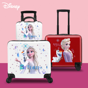迪士尼儿童旅行箱爱莎公主，行李箱万向轮冰雪，奇缘女童密码箱拉杆箱
