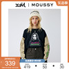 X-girl系列MOUSSY夏季人物头像图案长袖T恤010GSQ01-0270