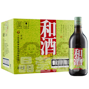 和酒三年陈黄酒(陈黄酒)上海老酒500ml*12瓶整箱16度半干型米酒石库门酿造