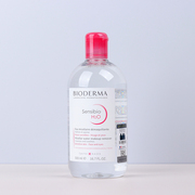 bioderma贝德玛卸妆水，粉水500ml脸部，温和清洁无刺激女法国卸妆液