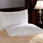 交织棉酒店白色枕芯，枕头学生单人枕芯