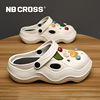 nbcross2024夏洞洞(夏洞洞，)鞋女包头拖鞋泳池增高防水凉鞋