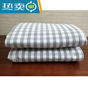 夏季粗布沙发巾布料色织双面，褥单凉席床单床笠枕垫，套沙发白色成品