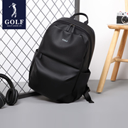 golf背包男双肩包商务(包商务，)大容量电脑旅行包，皮质潮牌高中大学生书包
