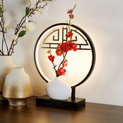 新中式台灯卧室床头柜灯，现代简约创意，装饰居家摆件温馨可遥控