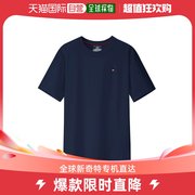 韩国直邮TommyHilfiger 衬衫 Core Flag 短袖T恤 深海军蓝 男士