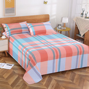 qg4d大床单加宽老粗布床单单件，棉布学生加大炕单被单3米4米4.