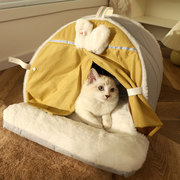 猫窝猫帐篷冬天保暖四季通用猫垫子宠物冬季封闭式猫房子猫咪用品