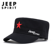 jeep吉普帽子男春季短檐平顶帽，女简约时尚，防晒防紫外遮阳青年户外