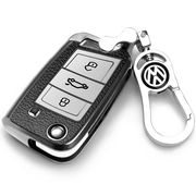 大众212223款探歌速腾轿车保护遥控器高档锁，匙扣壳钥匙包套