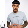 calvinkleinck卡尔文克雷恩男士简约短袖，圆领t恤km0km00843