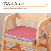 家用儿童学习椅升降卧室小学生靠背椅写字椅多功能实木餐椅座椅子