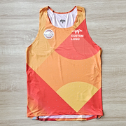 2023罗萨橙色田径联赛，服马拉松径，背心运动服订制logo