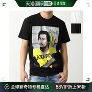 日本直邮DSQUARED2 短袖 T恤 BOB MARLEY S71GD1250 S23009 男士