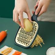 厨房刨丝器多功能不锈钢削土豆丝胡萝卜擦丝器轻奢切菜瓜刨削皮器