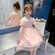 5夏装4女童公主连衣裙子11夏天6儿童装7小女孩，8衣服9夏季3-12岁10