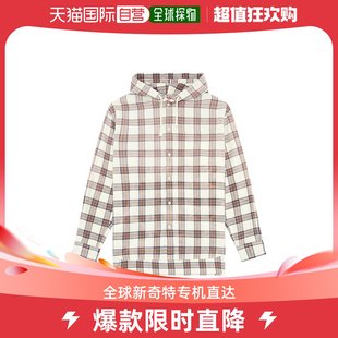 香港直邮潮奢 Diesel 迪赛 男士格纹外套式衬衫