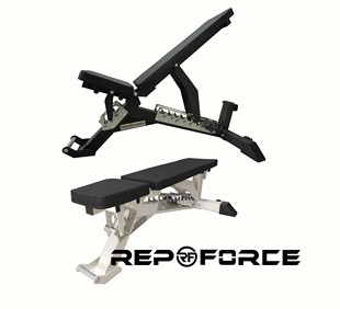 repforce重型商用多功能调节哑铃凳小飞鸟健身凳卧推凳健身房专用