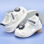 奥特莱斯凉鞋男夏季学步鞋0一1-2岁防滑软底婴幼儿网鞋女宝宝鞋子
