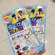 日本earth安速阿斯迪士尼限定卡通儿童驱蚊贴驱蚊手环户外家用