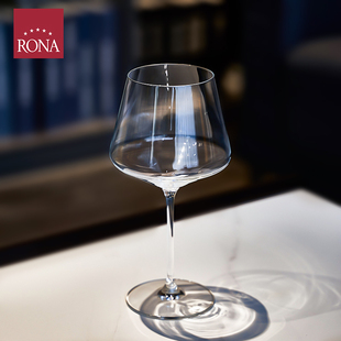 RONA洛娜家用红酒杯子优胜系列勃艮第红酒杯高脚杯水晶葡萄酒杯