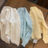 bp春夏网眼镂空女童，针织开衫精梳棉，3色空调衫90-150