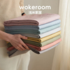 简约纯色纯棉床单单件全棉，双人1.5m1.8m2米床，双人床上单色被单