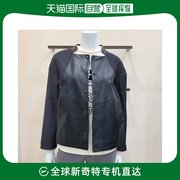 韩国直邮Flamingo 羽绒服 羊皮图案夹克 (F30221089/黑色)