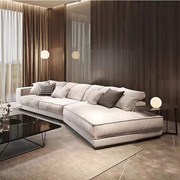 意式极简异形大小户型现代简约客厅高端创意布艺沙发设计师款组合