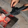 手摇式烧烤鼓风机手动烧烤工具烤炉，户外点火引火专用木炭烧烤配件