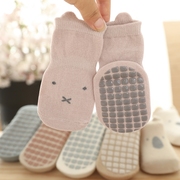 婴儿童地板袜子春秋冬纯棉，加厚款宝宝，防滑男女幼儿隔凉学步袜全棉