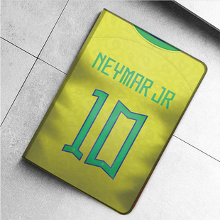 内马尔ipad10代10.2适用air4/5保护mini5/6套matepad11巴西世界杯