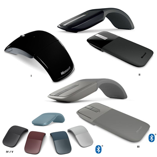 微软surfacearctouch无线蓝牙，折叠笔记本鼠标，蓝影便携时尚创意