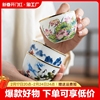 彩绘主人杯陶瓷单杯功夫茶具茶杯，个人专用品茗杯礼盒装耐高温高端