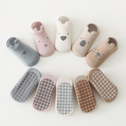 婴儿地板袜学步袜宝宝防滑婴儿袜秋冬卡通袜子短袜儿童船袜