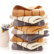 9条装毛巾100%纯棉成人，家用洗脸擦脸美容柔软吸水不掉毛
