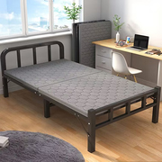 1米2宽的单人床加固床一米二午休床宿舍午睡小床房铁床折叠床