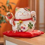 八年老店冲量陶瓷宫廷招财猫摆件小号存钱罐创意开业