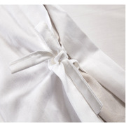 五星级酒店宾馆纯白色四件套80支喷气贡缎床上用品套件1.5m1.8米