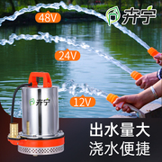 直流潜水泵12v24v48v60v伏电动车抽水泵浇菜水泵，浇水泵抽水机