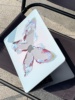 汪三岁(汪三岁)「蓝焰蝴蝶」水晶，镂空macbook保护壳mac笔记本2023款电脑保护套14寸13airm2m1m3