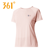 361运动短袖女速干衣半袖T恤宽松冰丝361度夏季薄款女士健身上衣