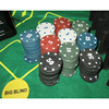 德州扑克21点套装 200个筹码+桌布+庄码+扑克 +精美铁盒装