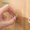 fasola抽屉拉手衣柜门把手玻璃门，移门柜子橱柜，粘贴式免打孔手柄